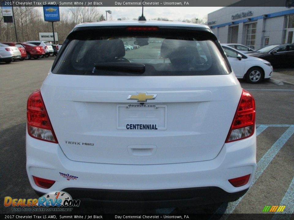 2017 Chevrolet Trax LS AWD Summit White / Jet Black Photo #6