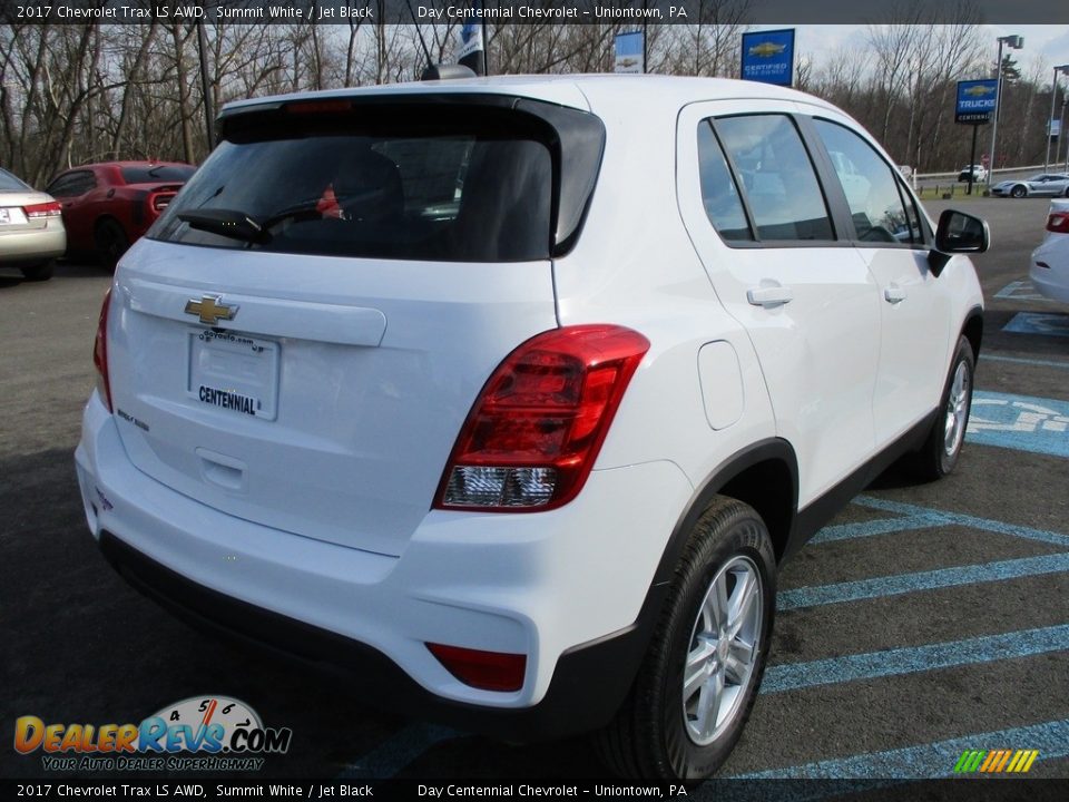 2017 Chevrolet Trax LS AWD Summit White / Jet Black Photo #7