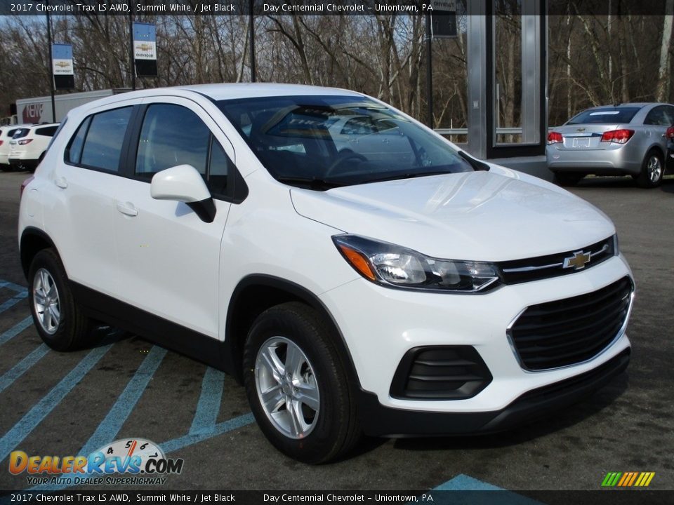 2017 Chevrolet Trax LS AWD Summit White / Jet Black Photo #9