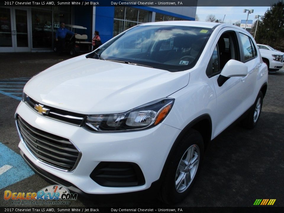 2017 Chevrolet Trax LS AWD Summit White / Jet Black Photo #11
