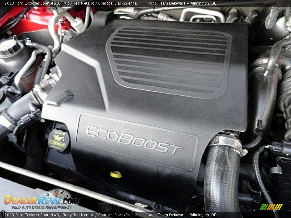 2013 Ford Explorer Sport 4WD 3.5 Liter EcoBoost DI Twin-Turbocharged DOHC 24-Valve Ti-VCT V6 Engine Photo #35