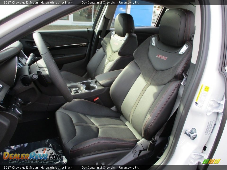 Jet Black Interior - 2017 Chevrolet SS Sedan Photo #13