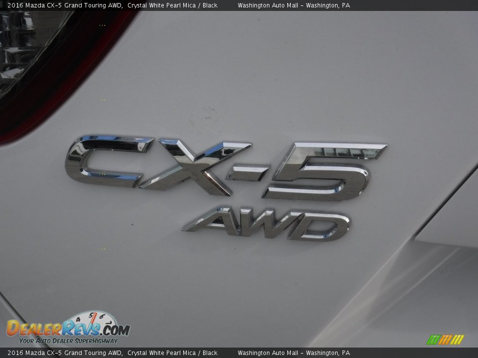 2016 Mazda CX-5 Grand Touring AWD Crystal White Pearl Mica / Black Photo #11