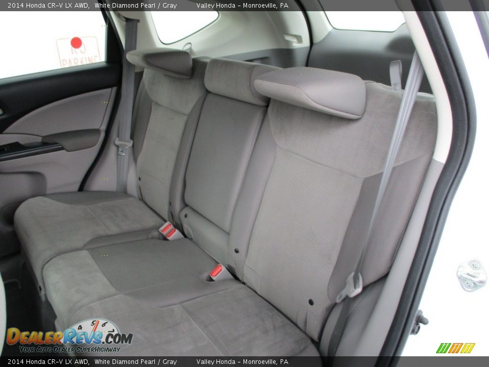2014 Honda CR-V LX AWD White Diamond Pearl / Gray Photo #13