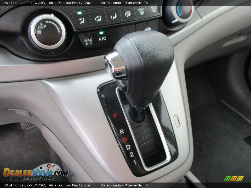 2014 Honda CR-V LX AWD White Diamond Pearl / Gray Photo #15