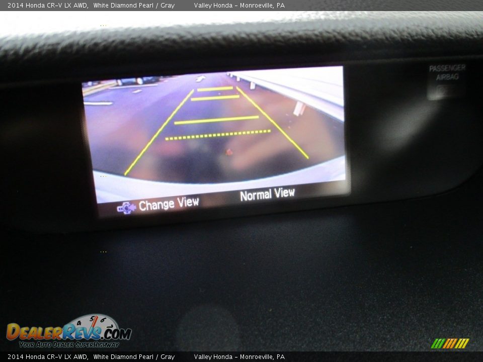 2014 Honda CR-V LX AWD White Diamond Pearl / Gray Photo #17