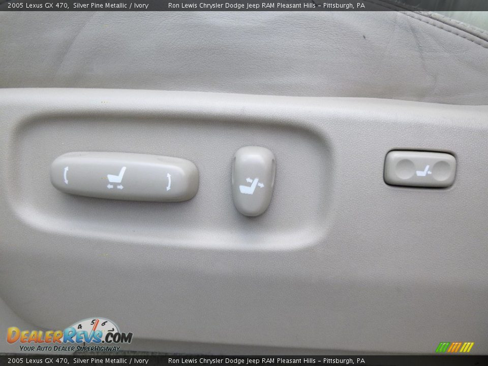 2005 Lexus GX 470 Silver Pine Metallic / Ivory Photo #14