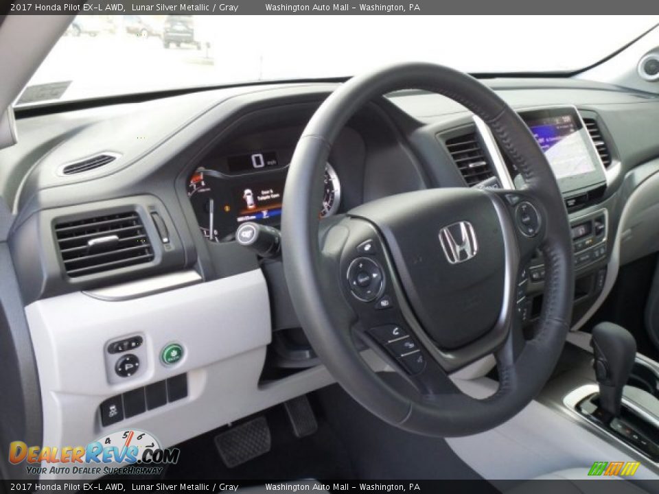 2017 Honda Pilot EX-L AWD Steering Wheel Photo #9