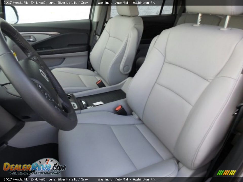 Front Seat of 2017 Honda Pilot EX-L AWD Photo #10