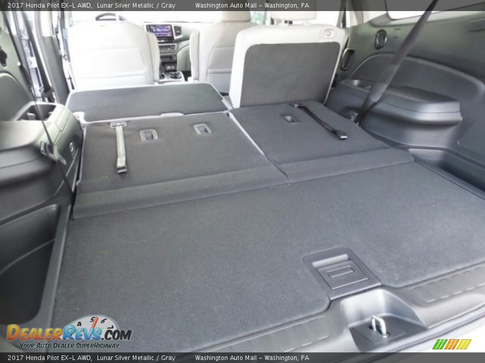 2017 Honda Pilot EX-L AWD Lunar Silver Metallic / Gray Photo #13