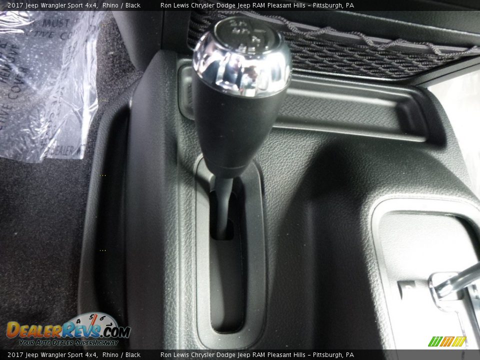 2017 Jeep Wrangler Sport 4x4 Rhino / Black Photo #18