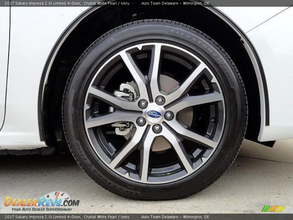 2017 Subaru Impreza 2.0i Limited 4-Door Wheel Photo #7