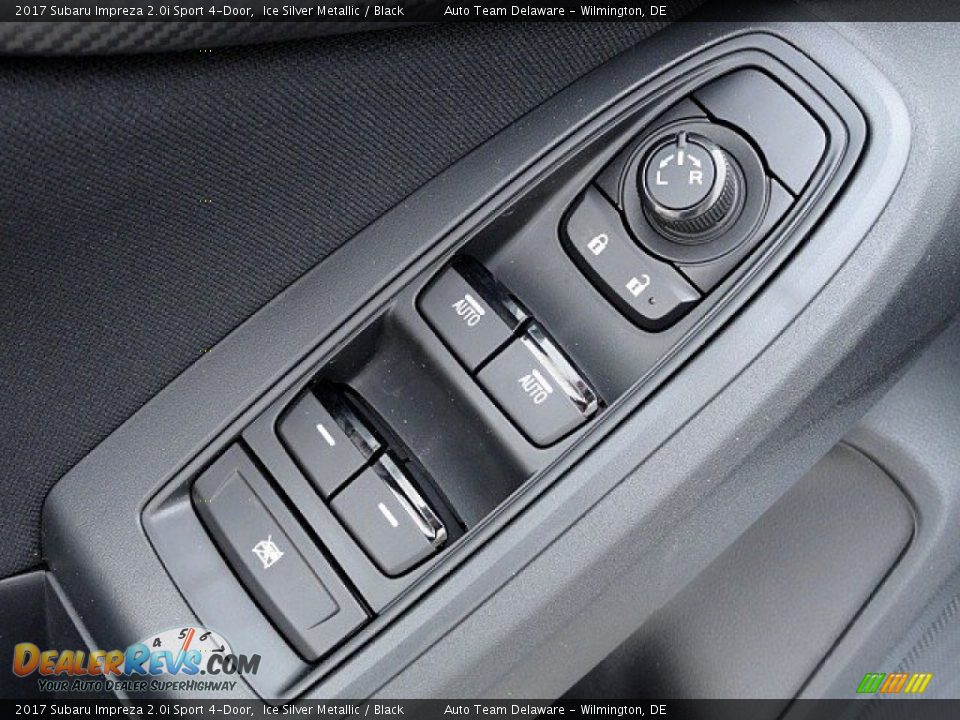 2017 Subaru Impreza 2.0i Sport 4-Door Ice Silver Metallic / Black Photo #12