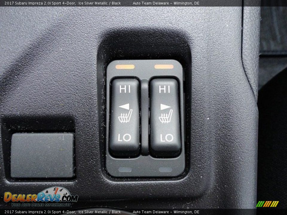 2017 Subaru Impreza 2.0i Sport 4-Door Ice Silver Metallic / Black Photo #15