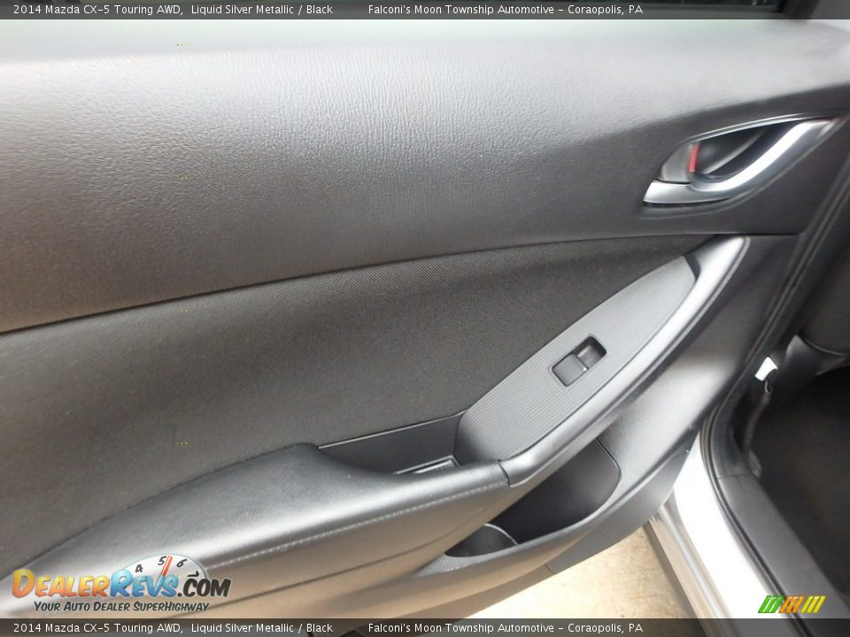 2014 Mazda CX-5 Touring AWD Liquid Silver Metallic / Black Photo #18