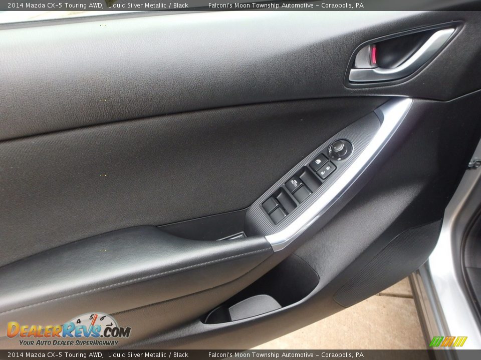 2014 Mazda CX-5 Touring AWD Liquid Silver Metallic / Black Photo #19