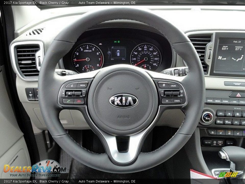 2017 Kia Sportage EX Steering Wheel Photo #24