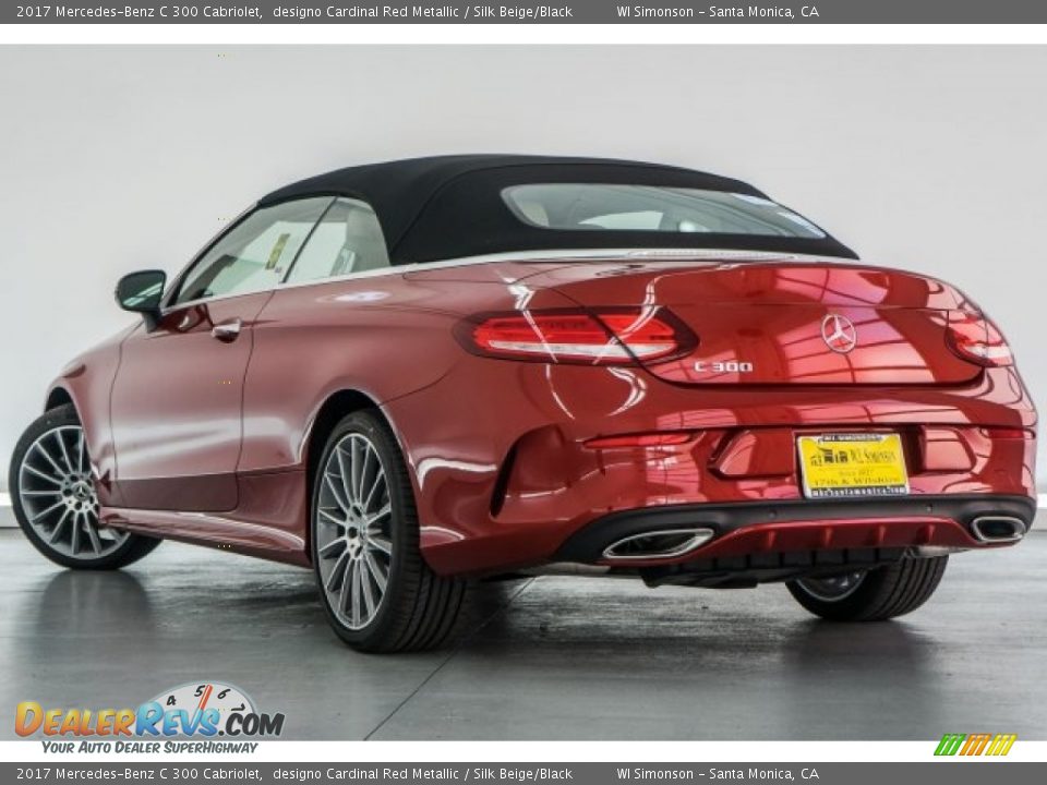 2017 Mercedes-Benz C 300 Cabriolet designo Cardinal Red Metallic / Silk Beige/Black Photo #3