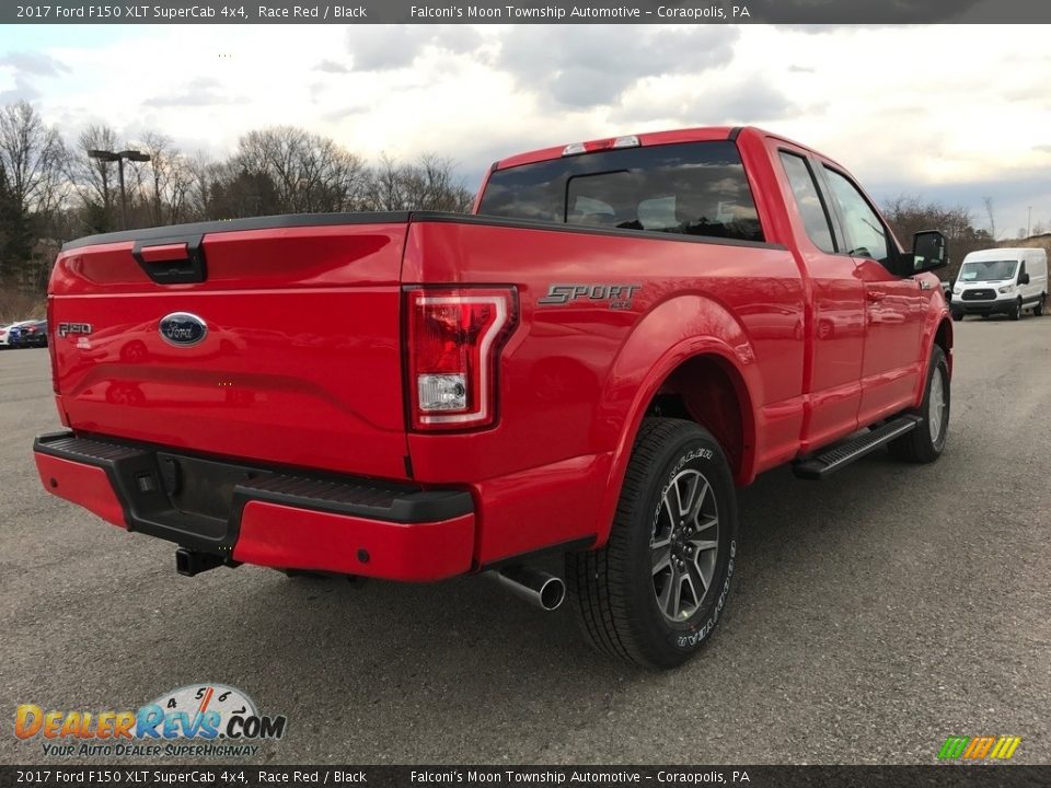 2017 Ford F150 XLT SuperCab 4x4 Race Red / Black Photo #5