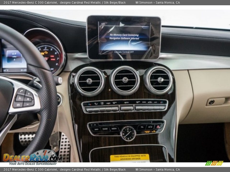 2017 Mercedes-Benz C 300 Cabriolet designo Cardinal Red Metallic / Silk Beige/Black Photo #8