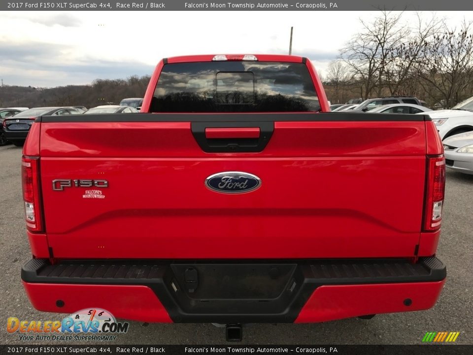 2017 Ford F150 XLT SuperCab 4x4 Race Red / Black Photo #6
