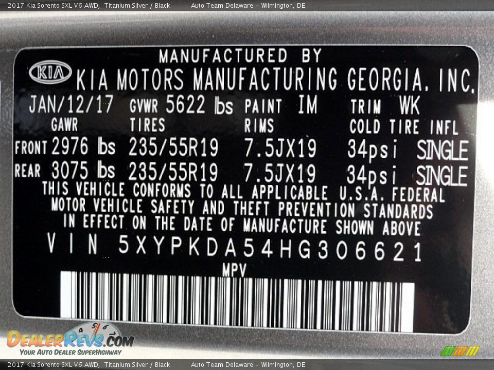 2017 Kia Sorento SXL V6 AWD Titanium Silver / Black Photo #31