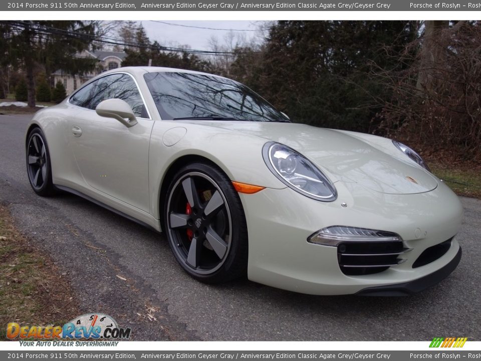 Front 3/4 View of 2014 Porsche 911 50th Anniversary Edition Photo #8