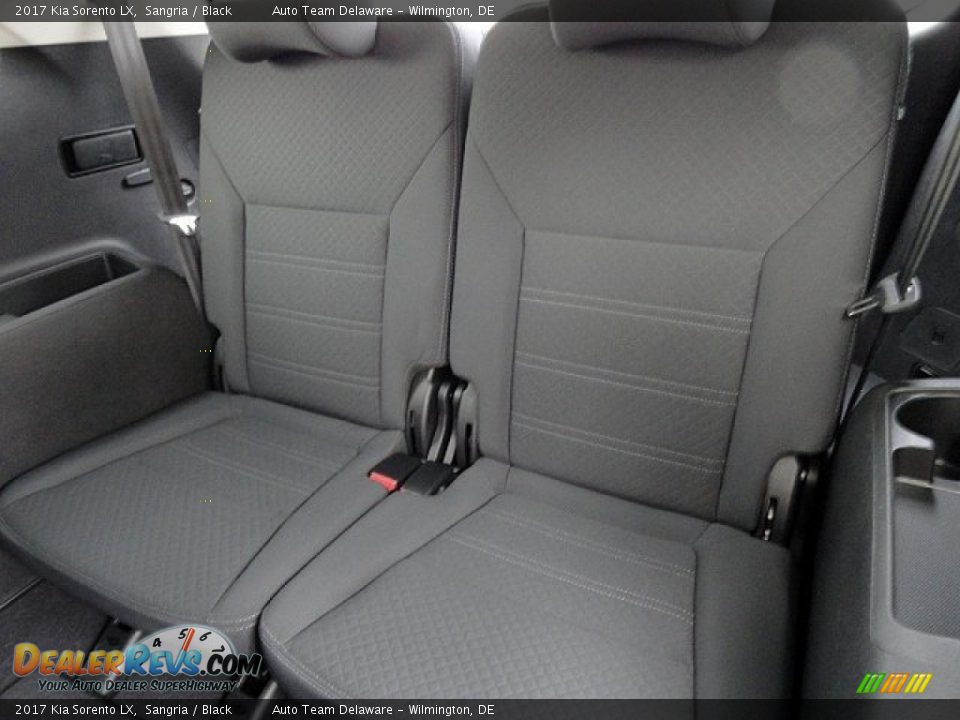 Rear Seat of 2017 Kia Sorento LX Photo #10