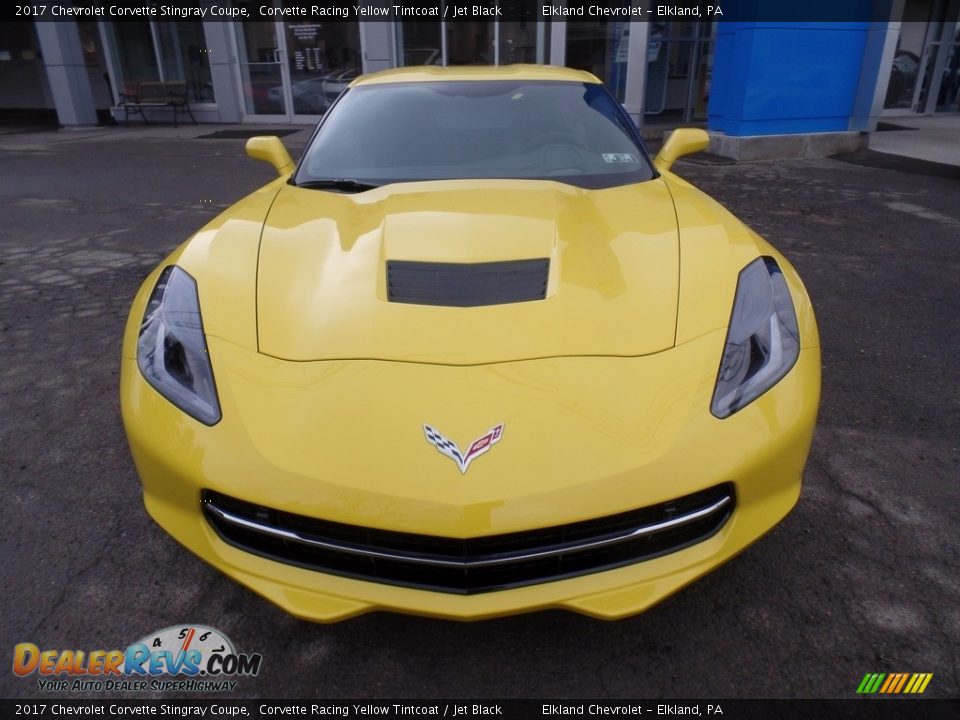 2017 Chevrolet Corvette Stingray Coupe Corvette Racing Yellow Tintcoat / Jet Black Photo #5