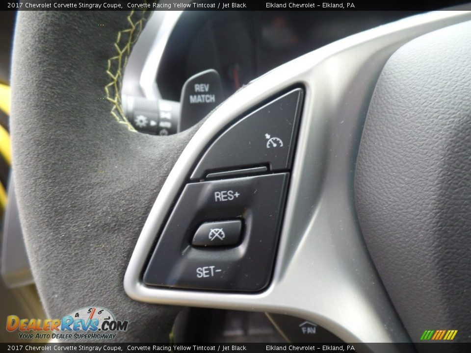 Controls of 2017 Chevrolet Corvette Stingray Coupe Photo #23
