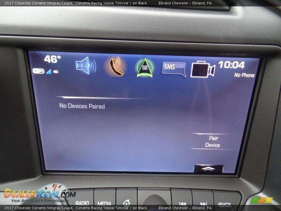 Controls of 2017 Chevrolet Corvette Stingray Coupe Photo #31