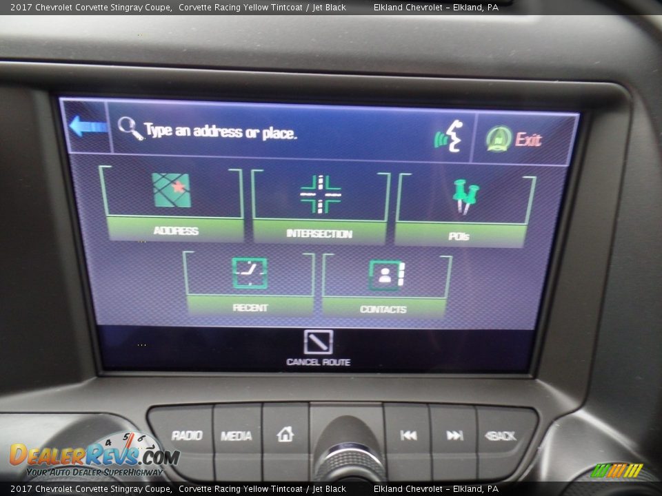 Controls of 2017 Chevrolet Corvette Stingray Coupe Photo #33