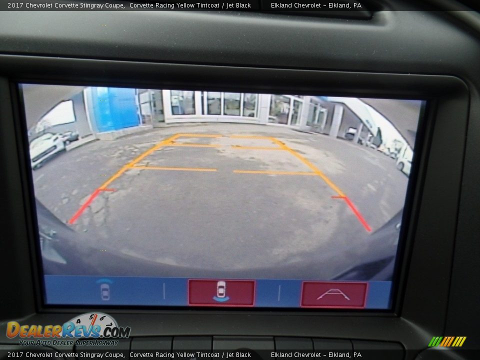 2017 Chevrolet Corvette Stingray Coupe Corvette Racing Yellow Tintcoat / Jet Black Photo #34