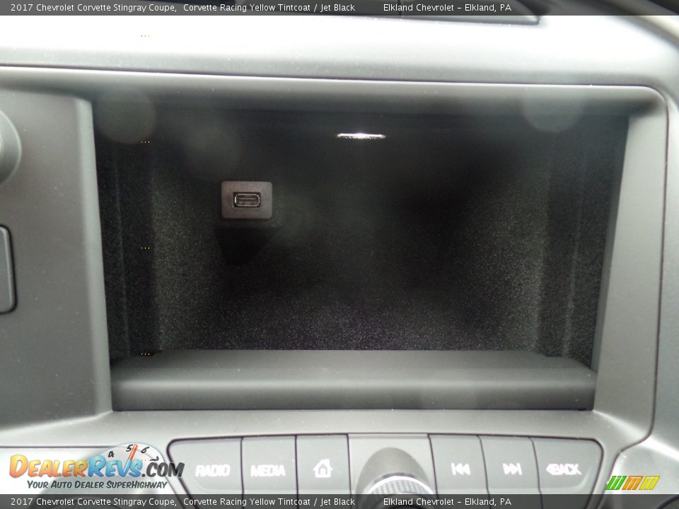2017 Chevrolet Corvette Stingray Coupe Corvette Racing Yellow Tintcoat / Jet Black Photo #35