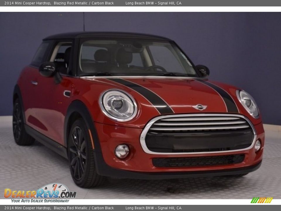 2014 Mini Cooper Hardtop Blazing Red Metallic / Carbon Black Photo #1