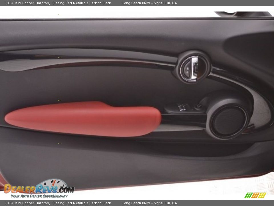 2014 Mini Cooper Hardtop Blazing Red Metallic / Carbon Black Photo #21