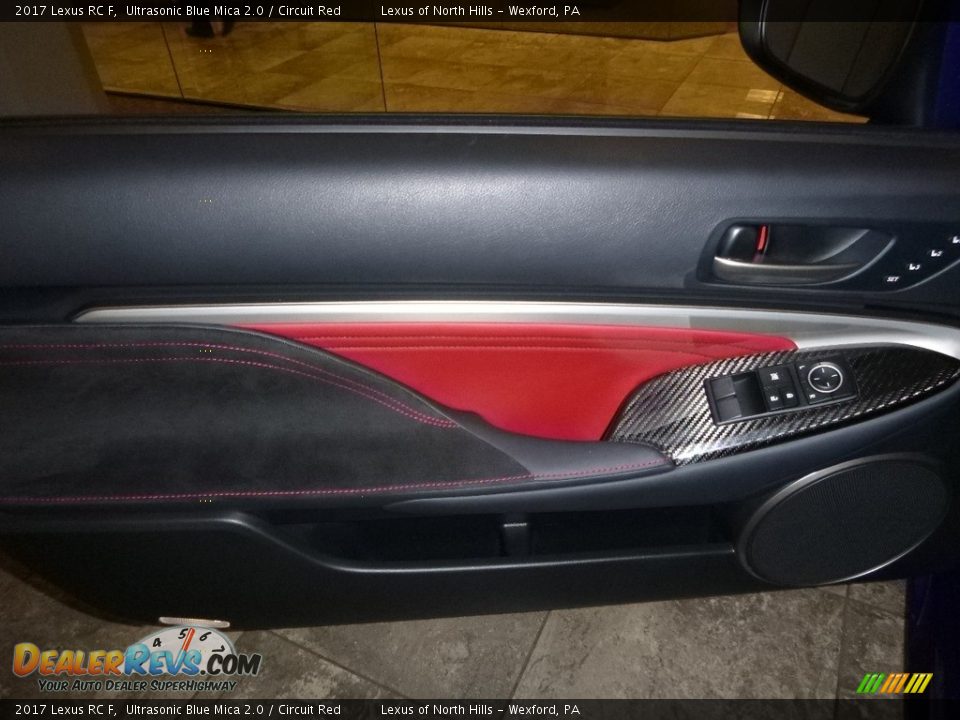 Door Panel of 2017 Lexus RC F Photo #10