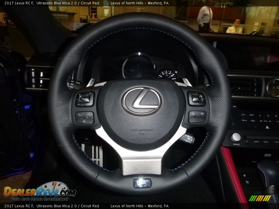 2017 Lexus RC F Steering Wheel Photo #12