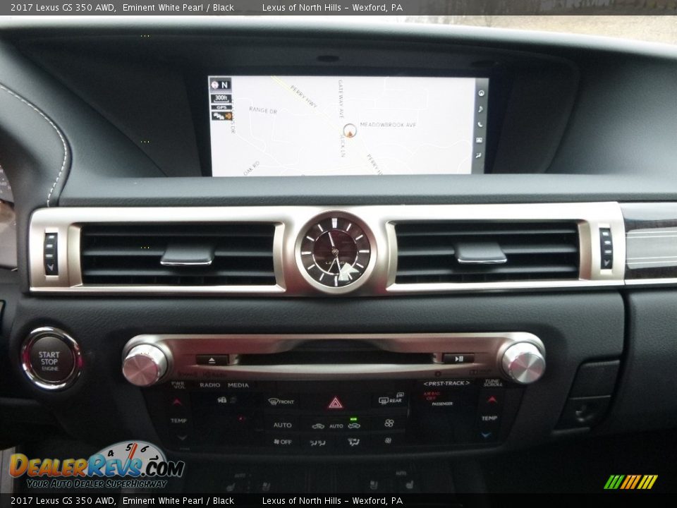 2017 Lexus GS 350 AWD Eminent White Pearl / Black Photo #13
