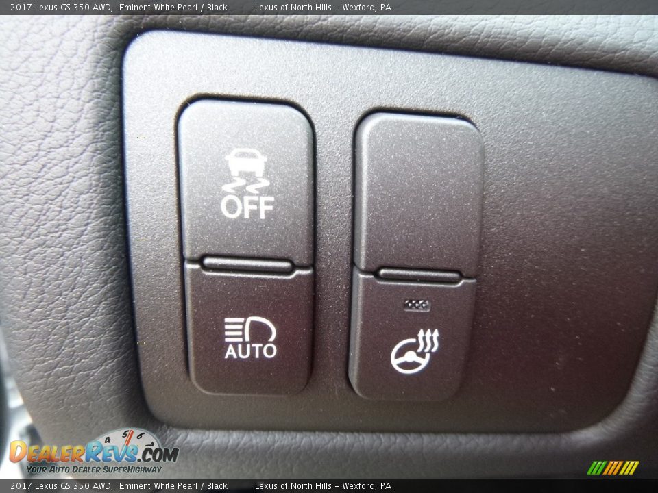 2017 Lexus GS 350 AWD Eminent White Pearl / Black Photo #14