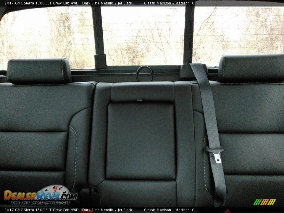 2017 GMC Sierra 1500 SLT Crew Cab 4WD Dark Slate Metallic / Jet Black Photo #11