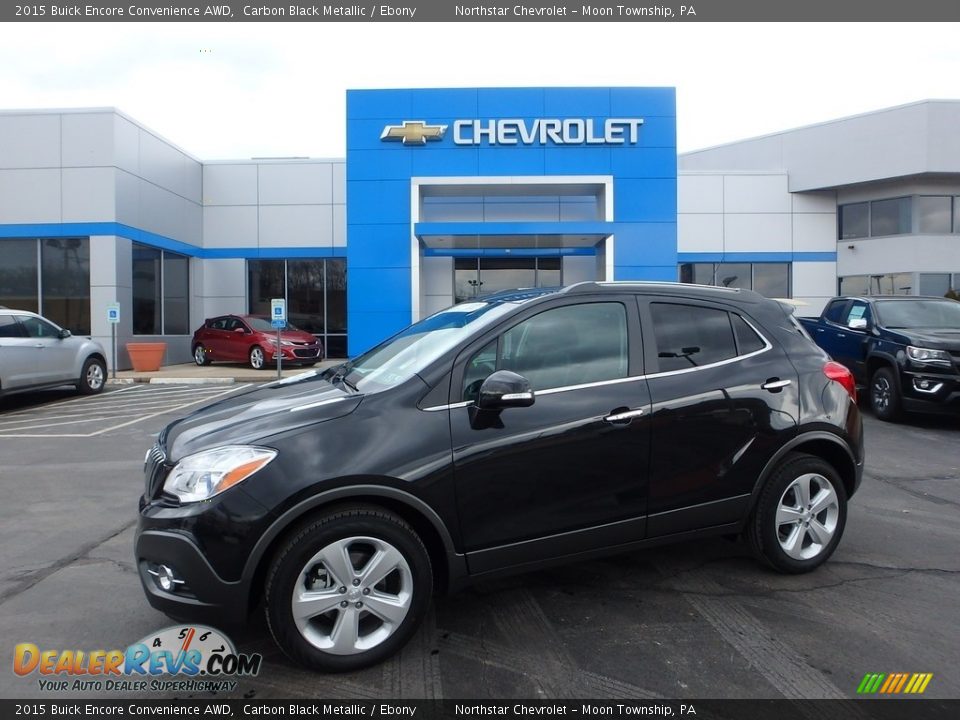 2015 Buick Encore Convenience AWD Carbon Black Metallic / Ebony Photo #1