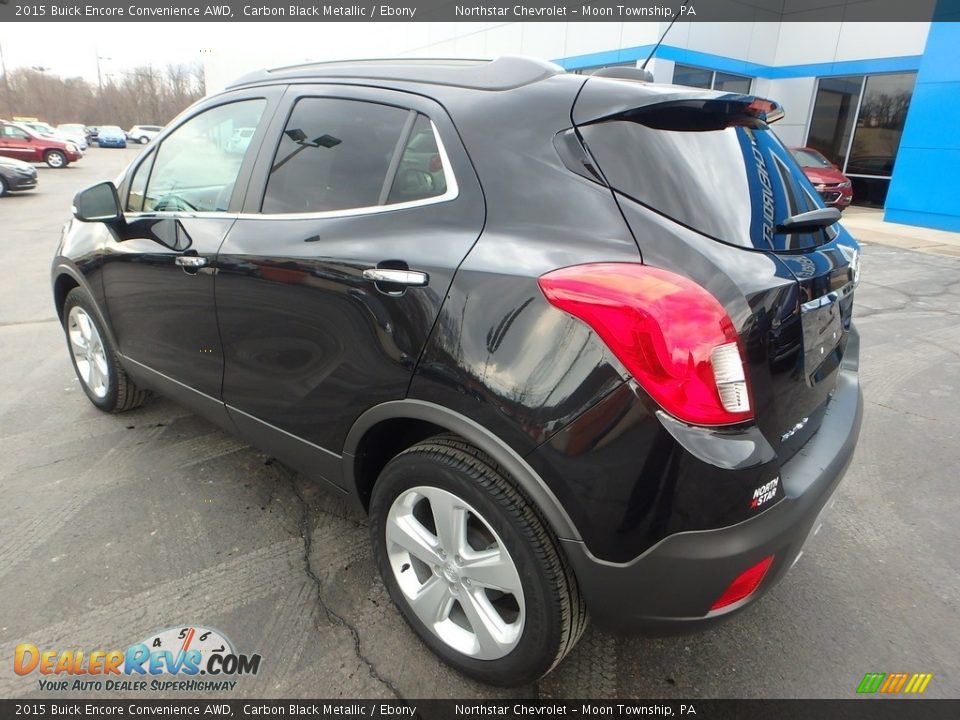 2015 Buick Encore Convenience AWD Carbon Black Metallic / Ebony Photo #4