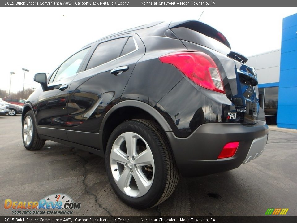 2015 Buick Encore Convenience AWD Carbon Black Metallic / Ebony Photo #5