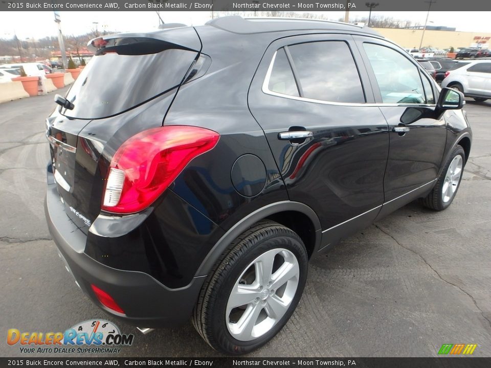 2015 Buick Encore Convenience AWD Carbon Black Metallic / Ebony Photo #8