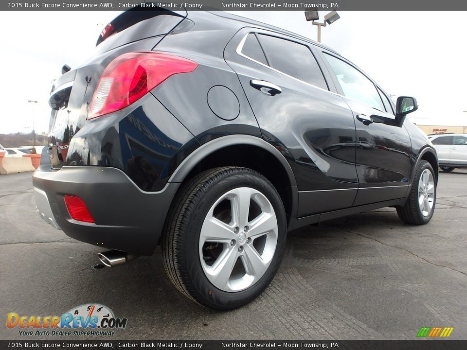 2015 Buick Encore Convenience AWD Carbon Black Metallic / Ebony Photo #9