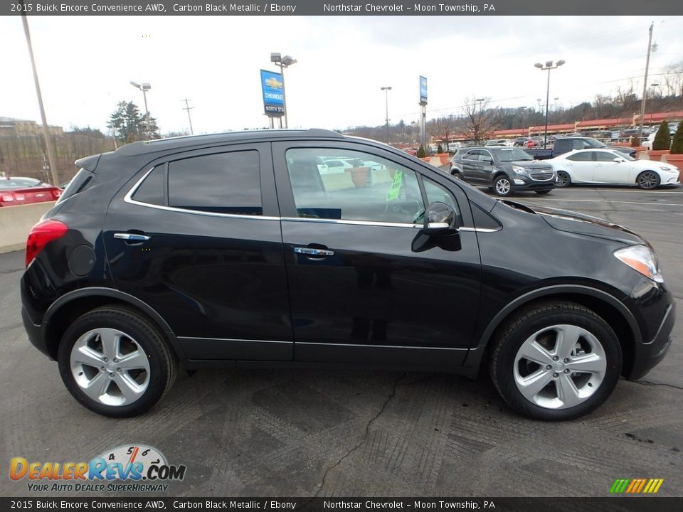 2015 Buick Encore Convenience AWD Carbon Black Metallic / Ebony Photo #10