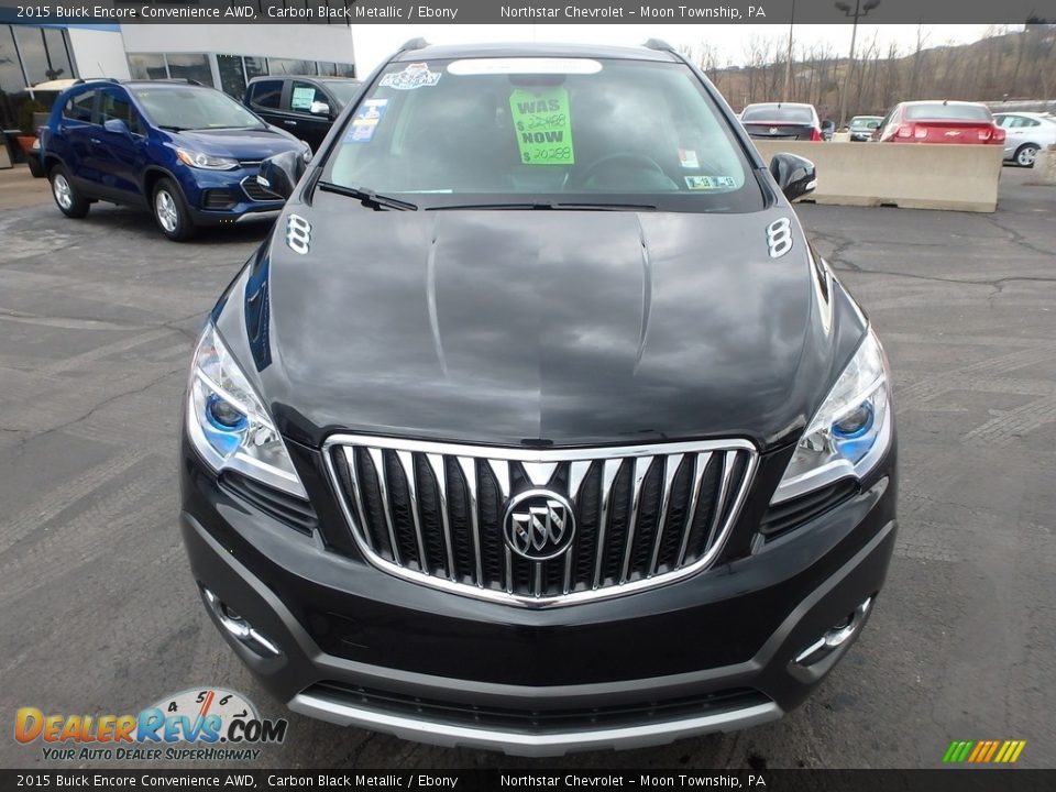 2015 Buick Encore Convenience AWD Carbon Black Metallic / Ebony Photo #13