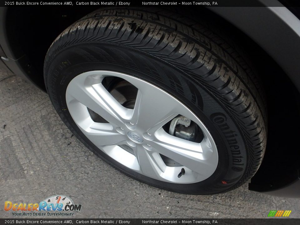2015 Buick Encore Convenience AWD Carbon Black Metallic / Ebony Photo #14
