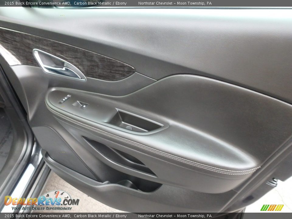 2015 Buick Encore Convenience AWD Carbon Black Metallic / Ebony Photo #17